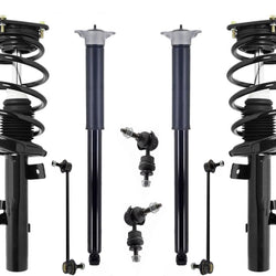 Front Complete Struts Rear Complete Shocks & Links For Ford Focus 2.0L 12-2018