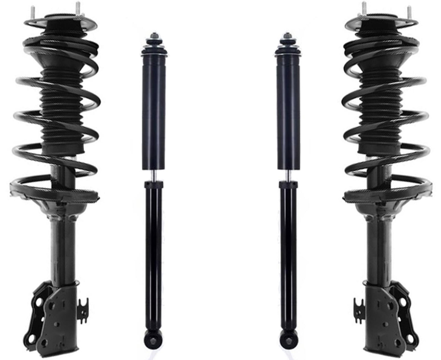 Front Complete Struts & Rear Complete Shocks Absorber For Toyota Echo 2000-2005