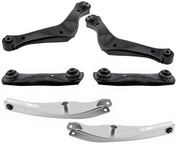 Rear Upper & Lower Control Arms W/ Bushings For Chevrolet Impala 2014-2020