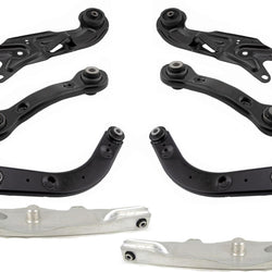 Rear Upper & Lower Control Arms For Chevrolet Malibu 2004-2007 W/ Rear Drums