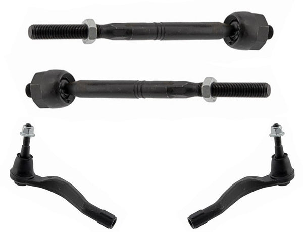 Front Inner & Outer Tie Rods For Chevrolet Malibu 2016 2018 2019 2020 2021 2022