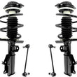Front Complete Struts W/ Coil Spring & Links For Chevrolet Malibu 2016-2023
