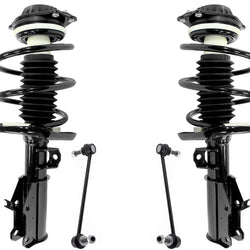 Front Complete Struts W/ Coil Spring & Links For Chevrolet Malibu 2016-2023