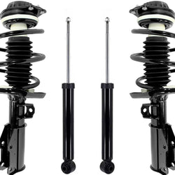 Front Complete Struts W Coil Spring & Rear Shocks For Chevrolet Malibu 16-2023