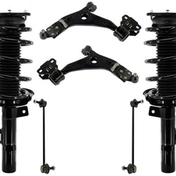 Front Struts Coil Spring Control Arms & Links For Ford Transit Connect 14-2022