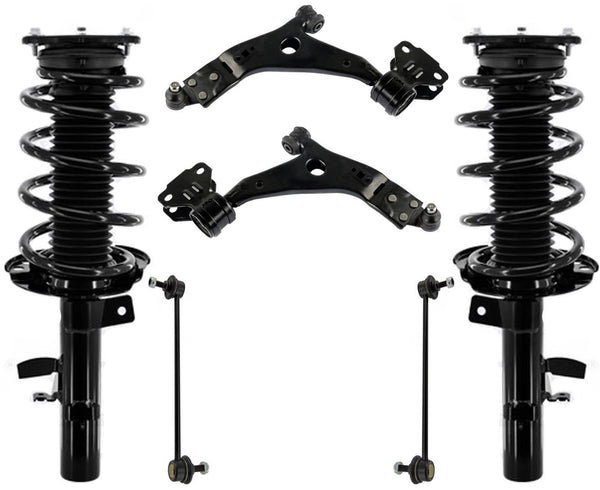 Front Struts Coil Spring Control Arms & Links For Ford Transit Connect 14-2022