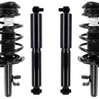 Front Complete Struts Coil Spring & Rear Shocks For Ford Transit Connect 14-18