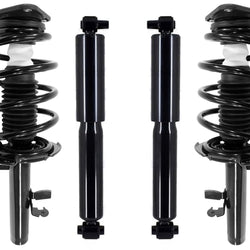 Front Complete Struts Coil Spring & Rear Shocks For Ford Transit Connect 14-18