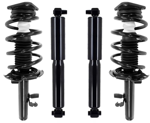 Front Complete Struts Coil Spring & Rear Shocks For Ford Transit Connect 14-18