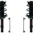 Conjunto de puntales delanteros completos y enlaces de barra estabilizadora para Honda Accord 2.4L 2013-2017