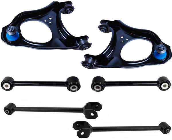 Rear Upper & Lower Control Arms For Honda Accord 2013-2017 & Acura TSX 2009-14