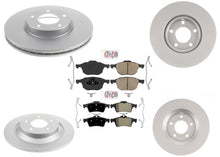 AmeriPro GEO Pastillas de freno de disco recubiertas Hardware para Mazda 5 06-17