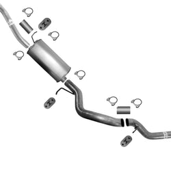 Ext Pipe Rear Muffler Tail Pipe For Chevrolet Silverado 2500HD 6.0 8.1L 01-06
