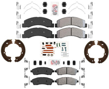 AmeriPro Fleet Duty Off Road Pastillas de freno de disco de servicio severo para Ford F250 2000-04
