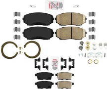 AmeriPro Premium - Pastillas de freno de disco de cerámica para estacionamiento para Mazda CX-9 2007-2015