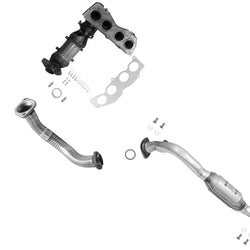 Upper and Lower Catalytic Converters For Toyota Rav4 2.5L Gasoline 2013-2018