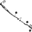 Sistema de tubo de escape silenciador resonador para Subaru Outback Wagon 2.2L 1997-1998