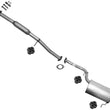 Sistema de tubo de escape silenciador resonador para Subaru WRX STI 2004-2007