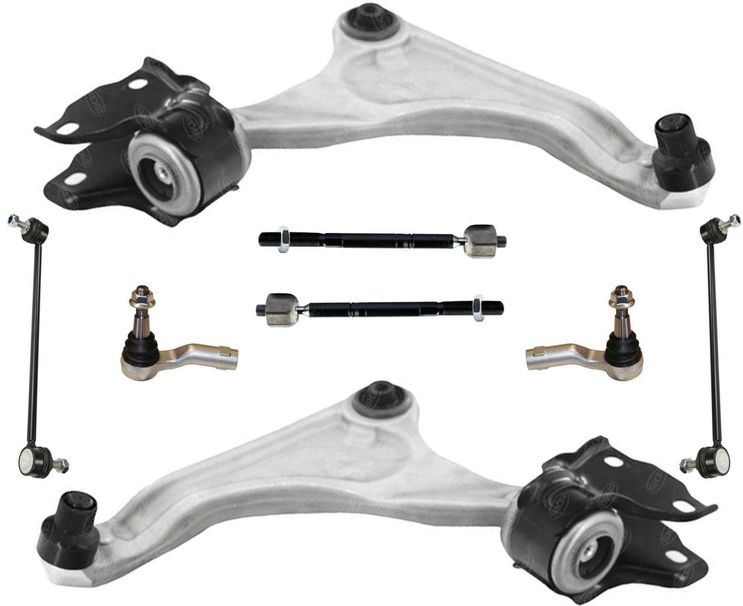 Front Lower Control Arms Links & Tie Rods For Range Roger Evoque 2012-2019