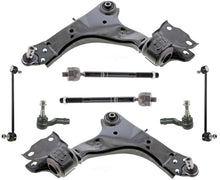 Front Mevotech Lower Control ArmsLinks & Tie Rods For Range Roger Evoque 17-19