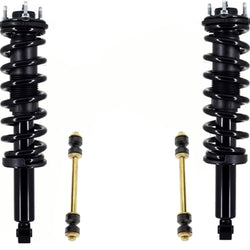 Front Complete Spring Struts & Links For 2015-2022 4 Wheel Drive GMC Canyon