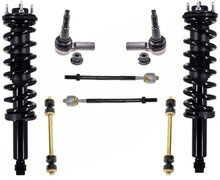 Front Struts Inner Outer Tie Rods & Links For 15-22 Rear Wheel Drive GMC Canyon
