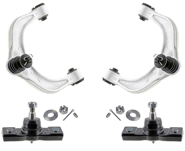 Mevotech Upper Control Arms & Ball Joints For Lexus GS350 13-20 All Wheel Drive