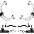 Mevotech Upper Control Arms Ball Joints Tie Rod For GS350 13-20 All Wheel Drive