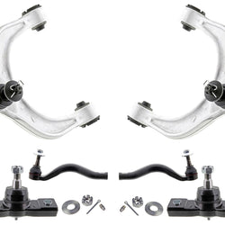 Mevotech Upper Control Arms Ball Joints Tie Rod For GS350 13-20 All Wheel Drive
