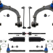 Mevotech Upper Arms & Lower Ball Joints Tie Rods & Links For Ford Ranger 19-22