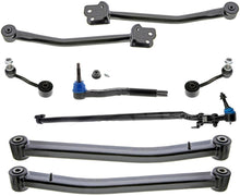 Front Upper & Lower Control Arms Tie Rods & Links For Jeep Wrangler 2018-2021