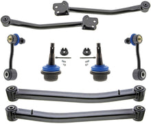 Mevotech Front Upper & Lower Arms Ball Joints Links For Jeep Wrangler 2018-2024