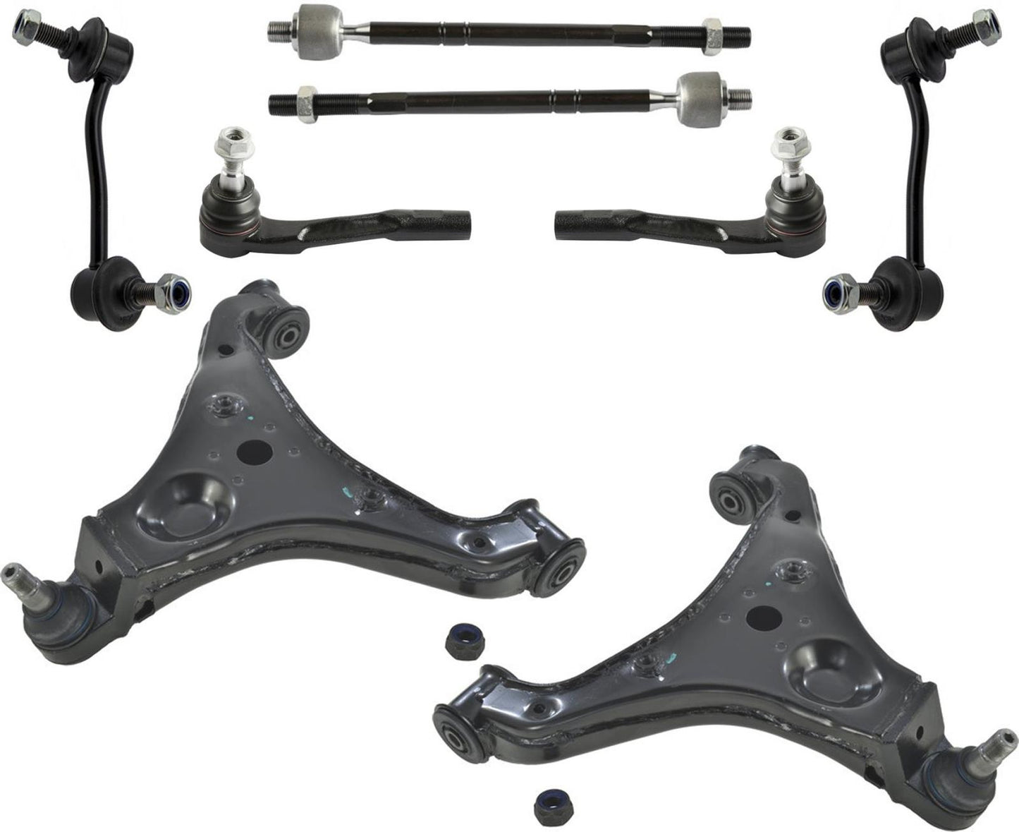 Front Lower Control Arms Tie Rods & Front Links For Sprinter 1500 2019-2023