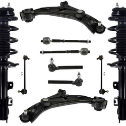 Front Struts Control Arms Inner & Outer Tie Rods & Links For Mazda CX-9 2016-21