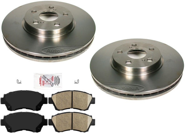 Front Brake Rotors & Pads for Toyota Celica GT 1994-1999