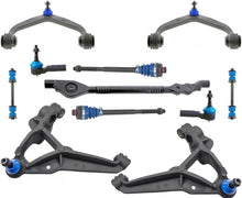 Front Mevotech Control Arms Center Link & Tie Rod For Silverado 2500 HD 11-2019