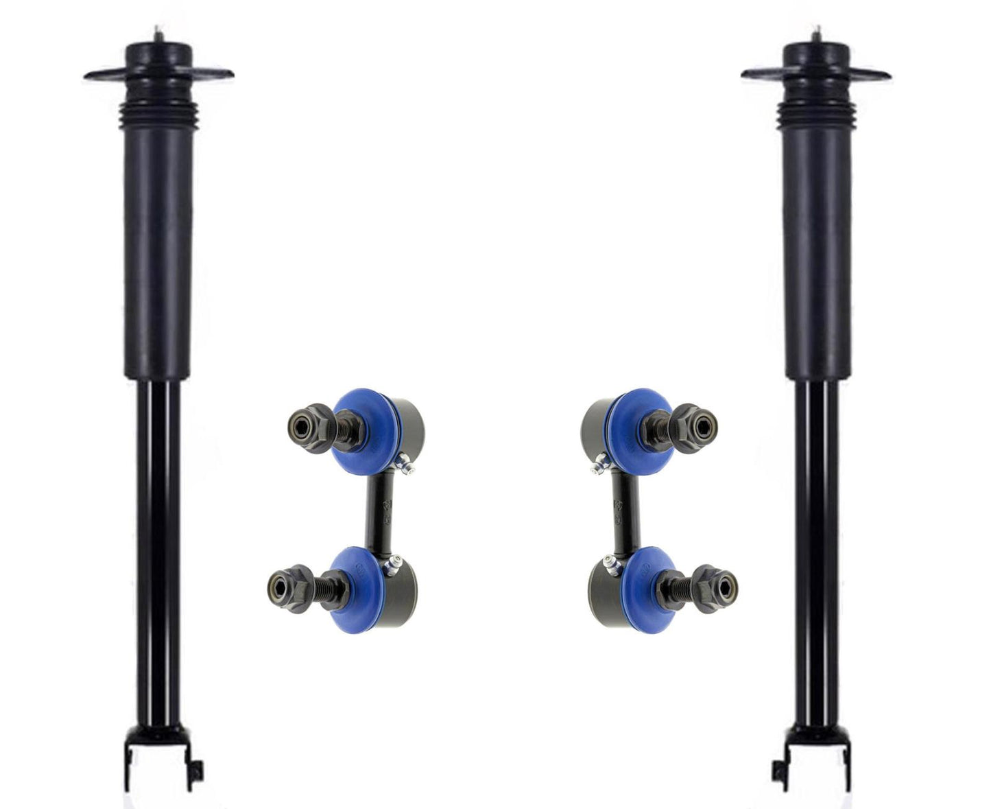 Rear Complete Shocks & Links For Nissan Altima Front Wheel Drive 2019-2024