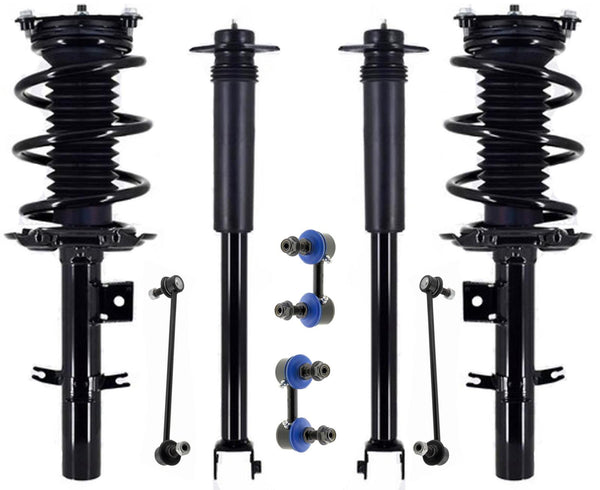 Front Struts Rear Shocks & Links For Nissan Altima Front Wheel Drive 2019-2022