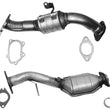 Convertidor catalítico superior e inferior para Subaru Impreza 2004-2007 WRX STi