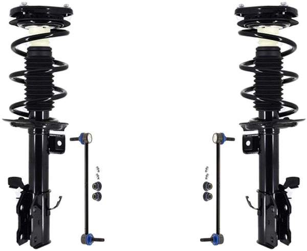 Front Complete Struts & Links For Ford Escape 1.5L All Wheel Drive 2020-2022