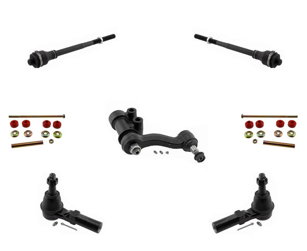 Para Silverado 2500HD 3500HD 2011-2019, varillas de amarre de brazo tensor, juntas de bola de barra estabilizadora