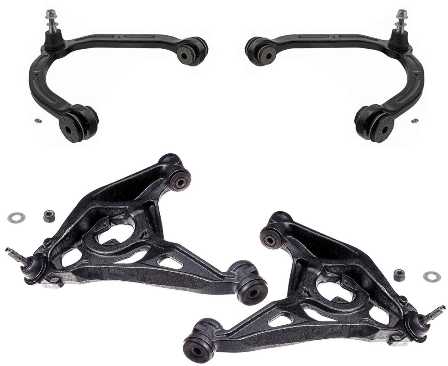 Front Upper & Lower Control Arms & Ball Joints For Chevrolet Express 2500 03-22