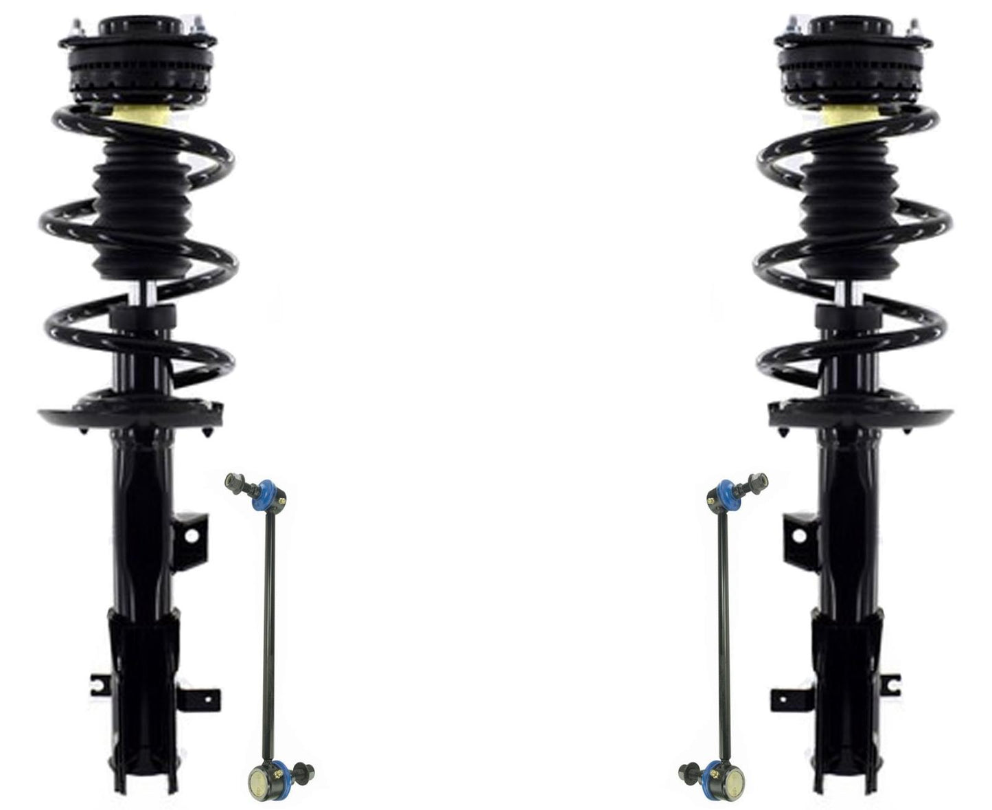 Front Complete Struts Assembly & Links For Chrysler Pacifica 3.6L 2017-2024