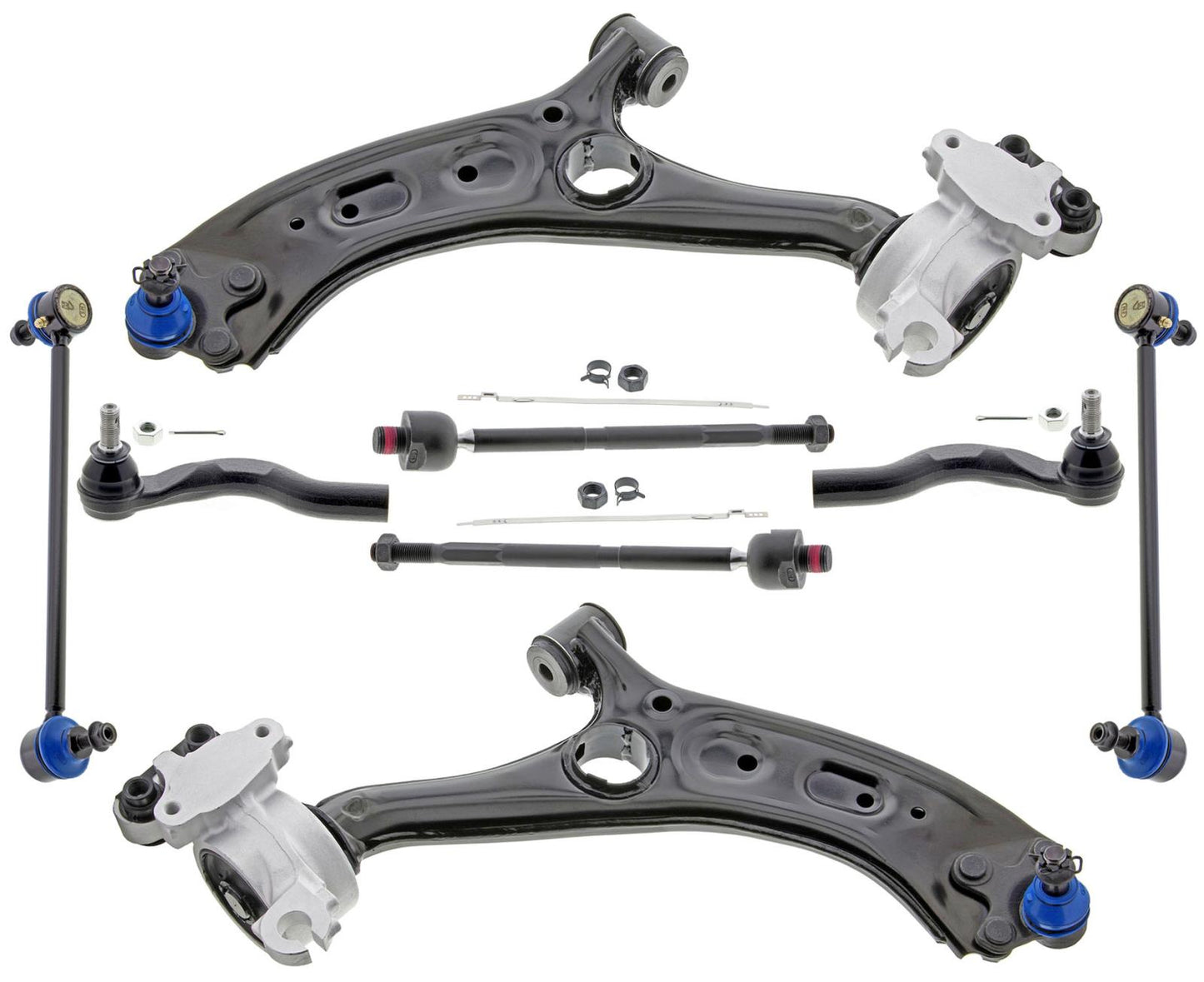 Front Mevotech Lower Control Arms Tie Rods & Links For Honda CR-V 2017-2023