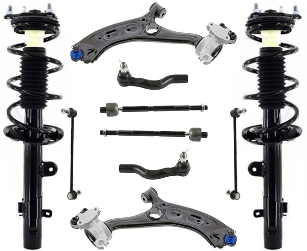 Front Struts Lower Control Arms Tie Rods & Links For Honda CR-V 2017-2022