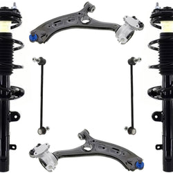 Front Struts Lower Control Arms Ball Joints & Links For Honda CR-V 2017-2022