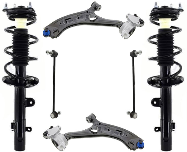 Front Struts Lower Control Arms Ball Joints & Links For Honda CR-V 2017-2022