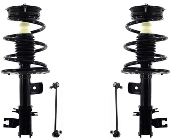 Front Complete Struts Assembly & Sway Bar Links For Nissan Maxima 2016-2020