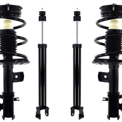 Front Complete Struts W/ Coil Spring & Rear Shocks For Nissan Maxima 2016-2018