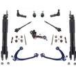 Front & Rear Shocks Upper Control Arms Tie Rods For Silverado 3500HD 2011-2019